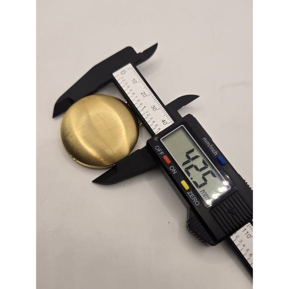 Vintage Ravisa 17 jewels Swiss Made Incabloc Gold Tone Pocketwatch. MINT. RUNS - Picture 5 of 5